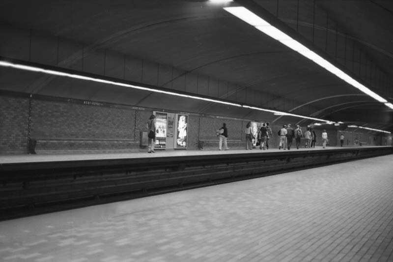Mont-Royal subway station interior