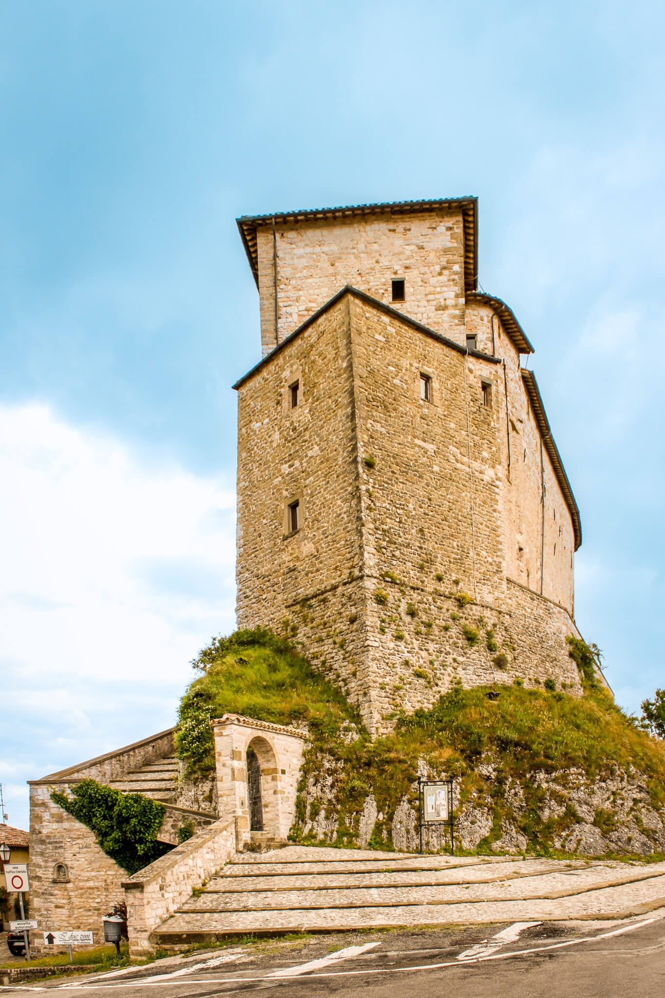 Castello della Porta in Frontone, Italy