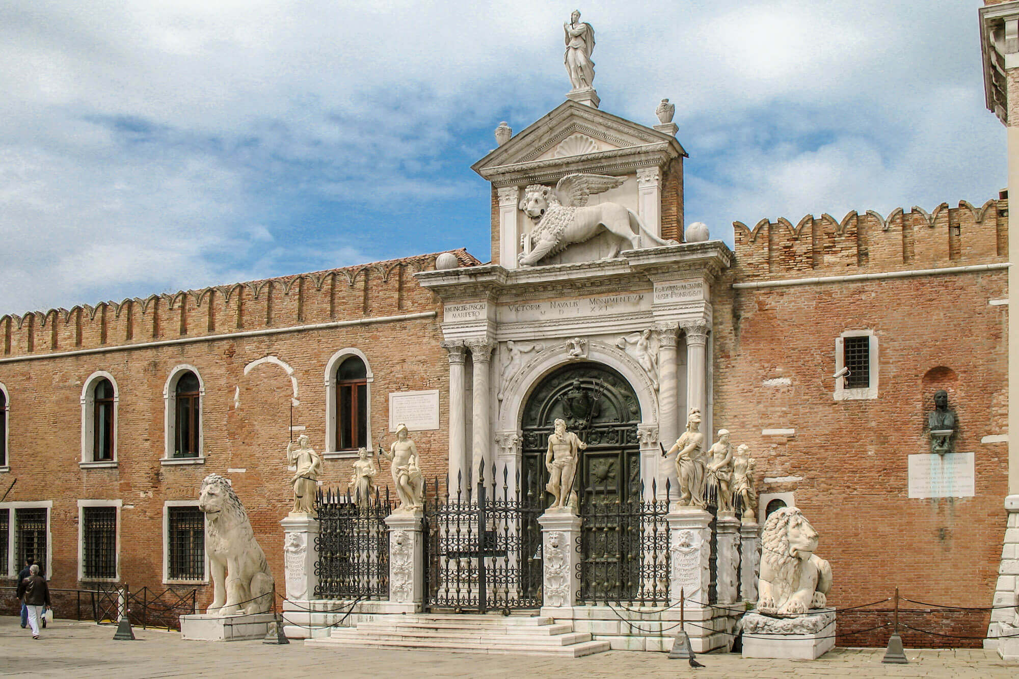 The main gate, Port Magna, of the Venetian Arsenal