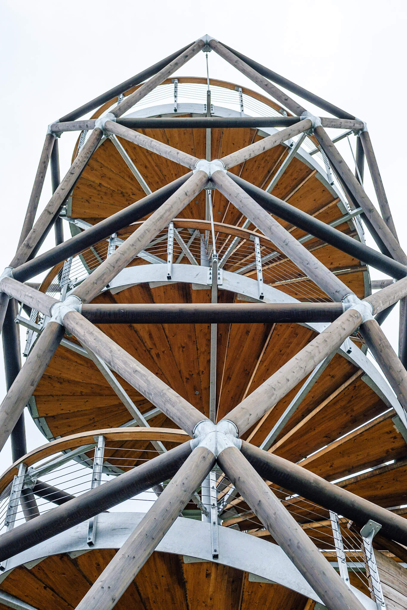 The tour de l'innovation viewing tower near Saint-Jean-Port-Joli
