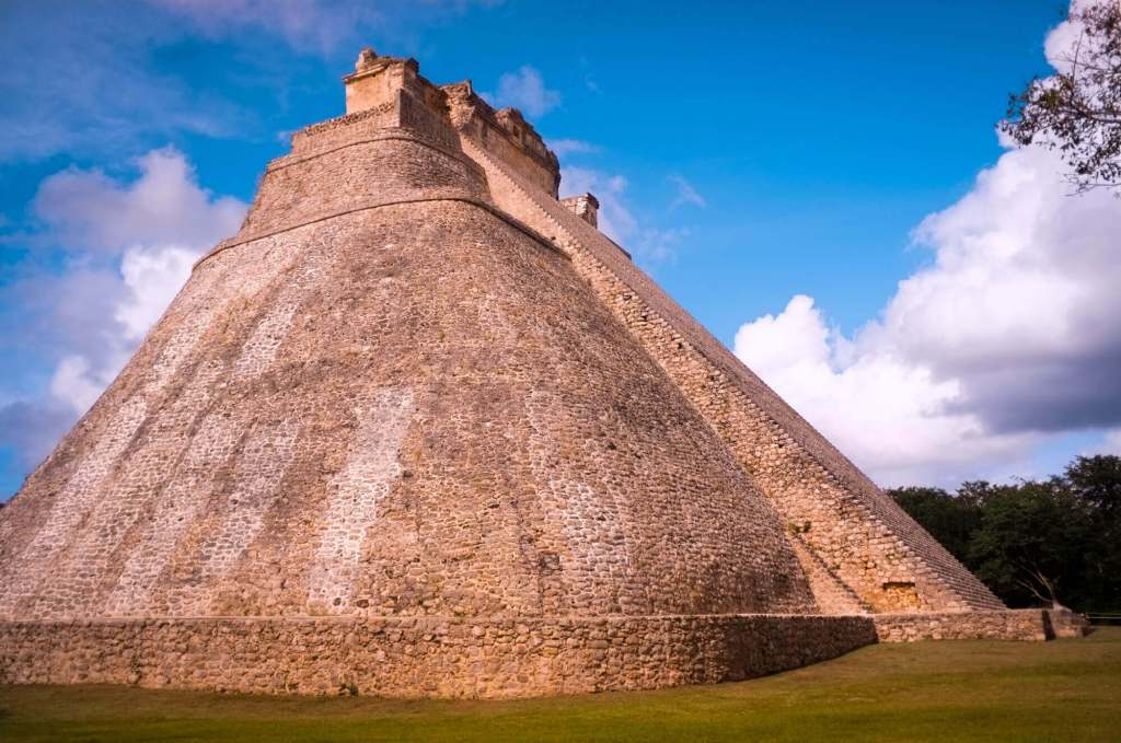 The Pyramid of the Magician in Uxmal