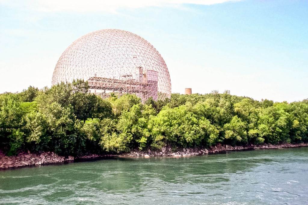 The Biosphere in Jean-Drapeau Park on St. Helen's Island