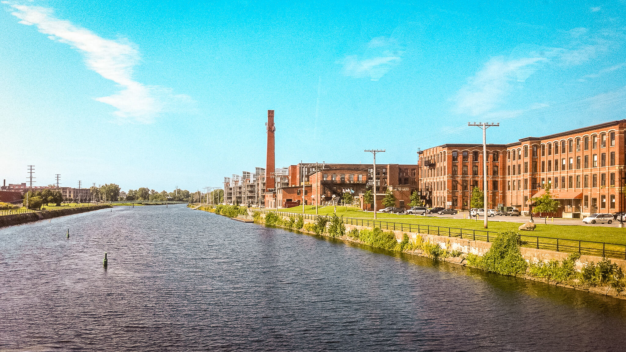 The historic Lachine Canal