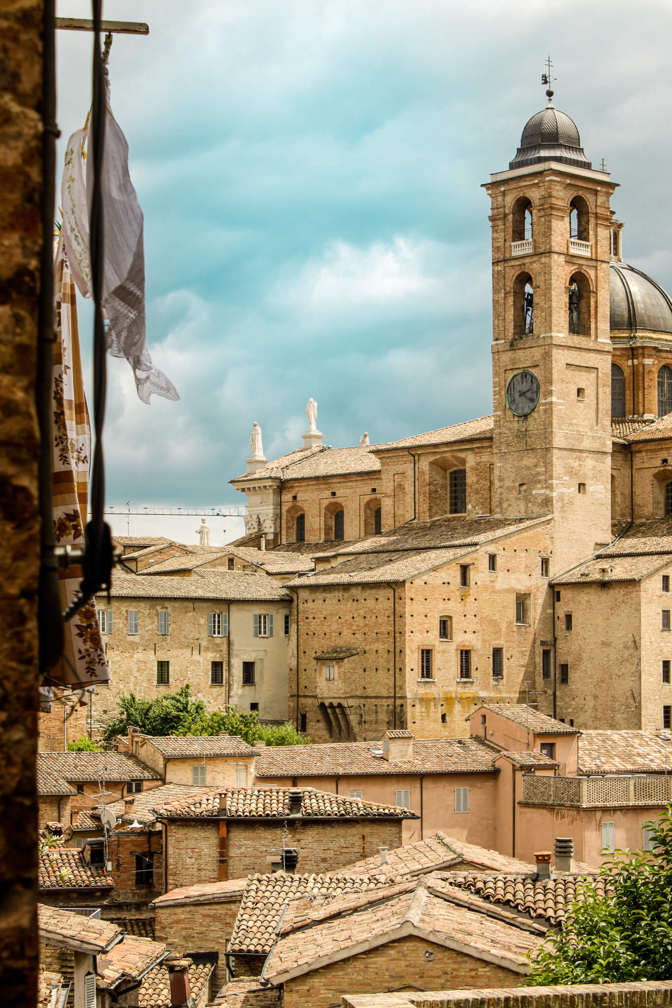 View of the Duomo di Urbino