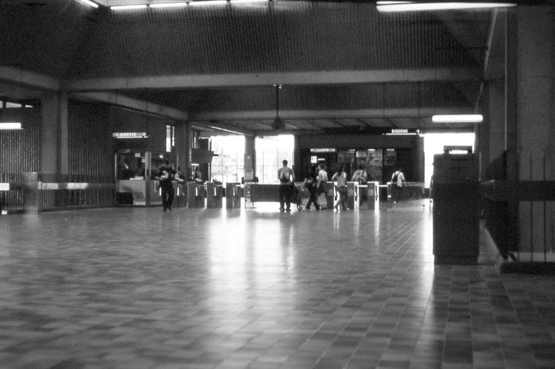 Viau subway station interior