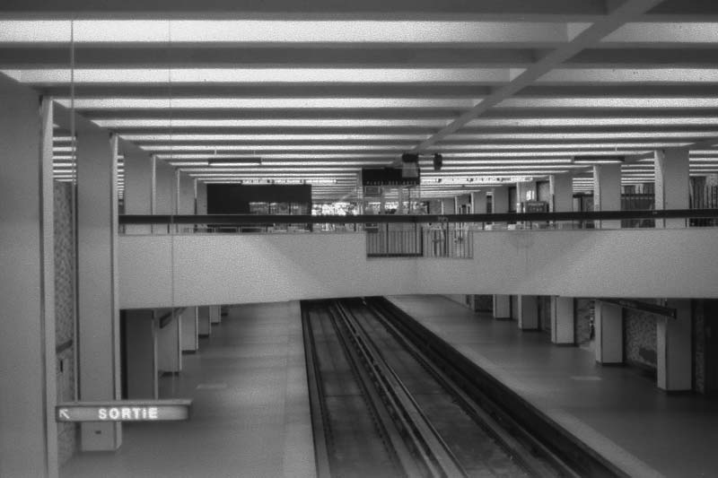 Place-des-Arts subway station interior