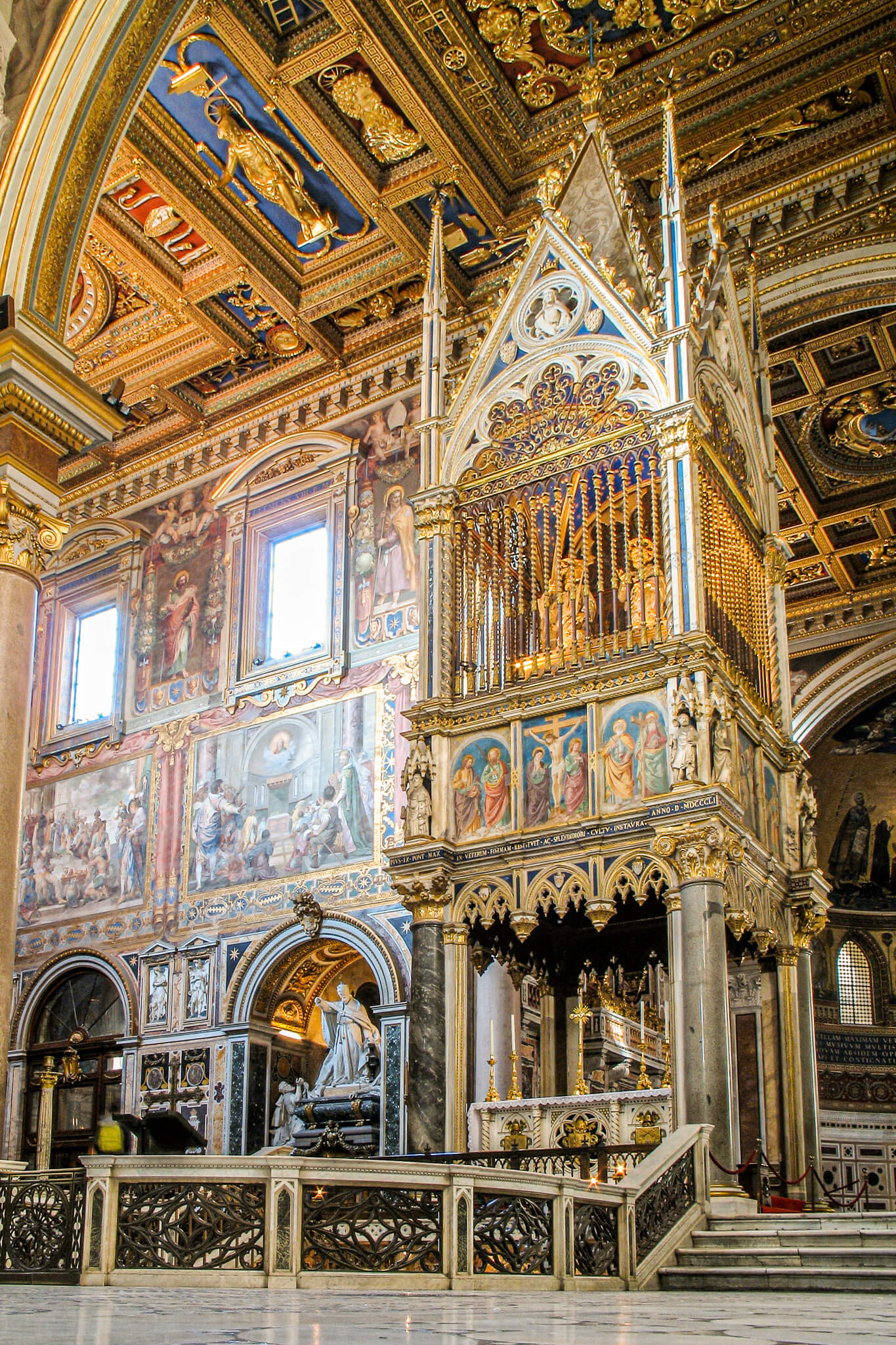 The ciborium of San Giovanni in Laterano