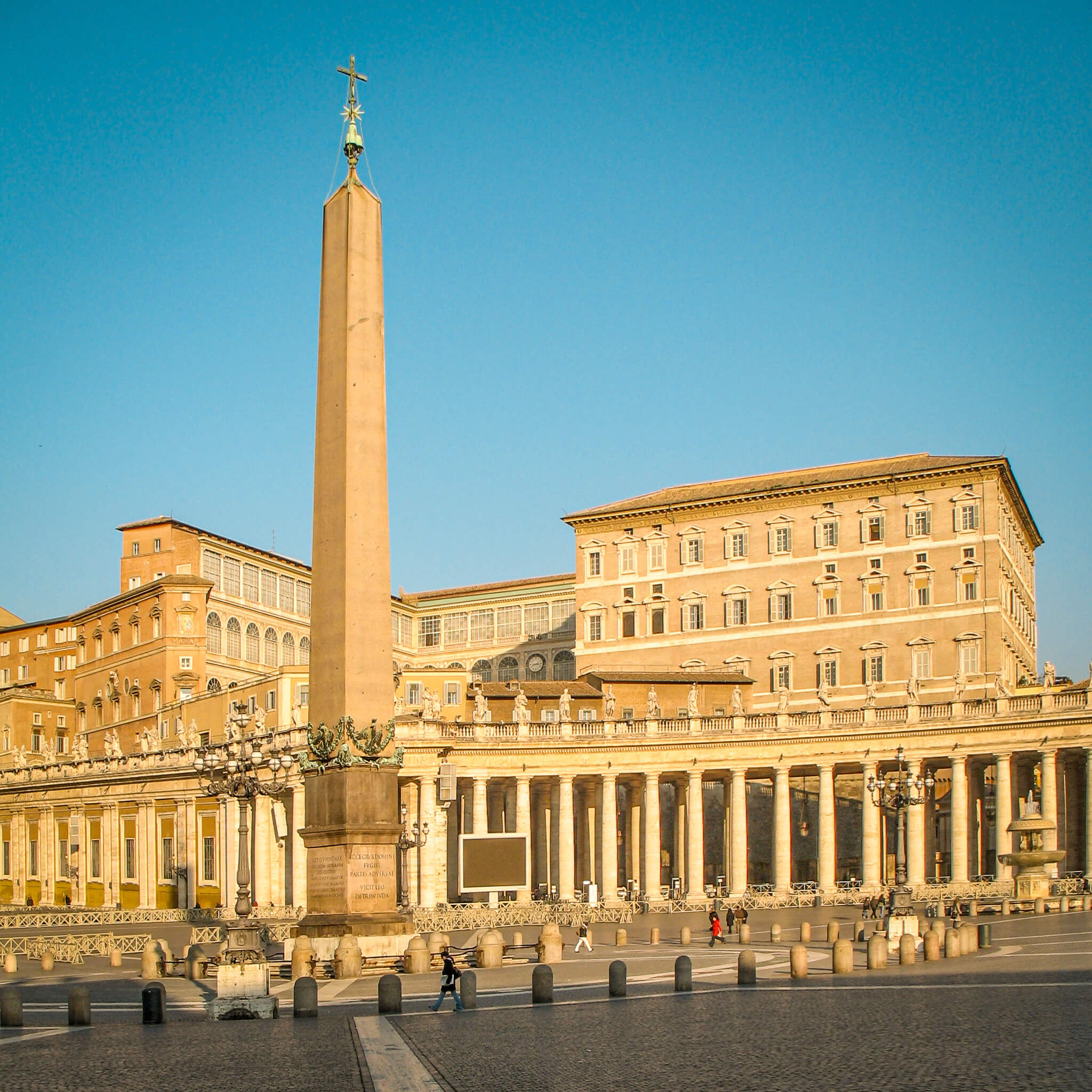 Saint Peter's Square and the Vatican Obelisk