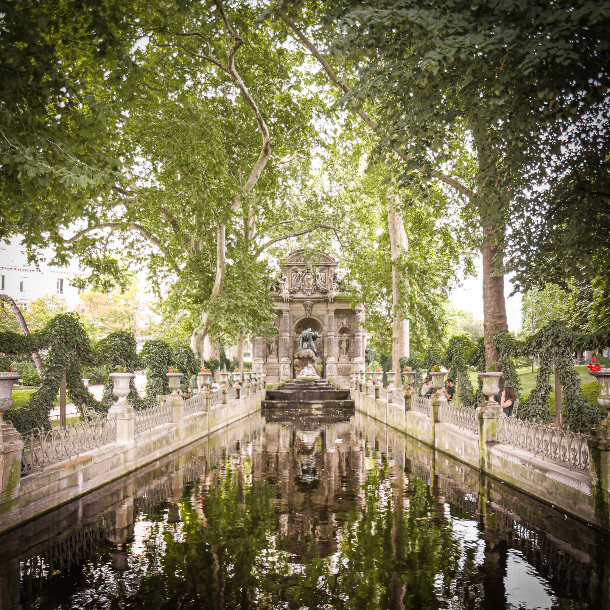 The Fontaine de Médicis at the Jardin du Luxembourg