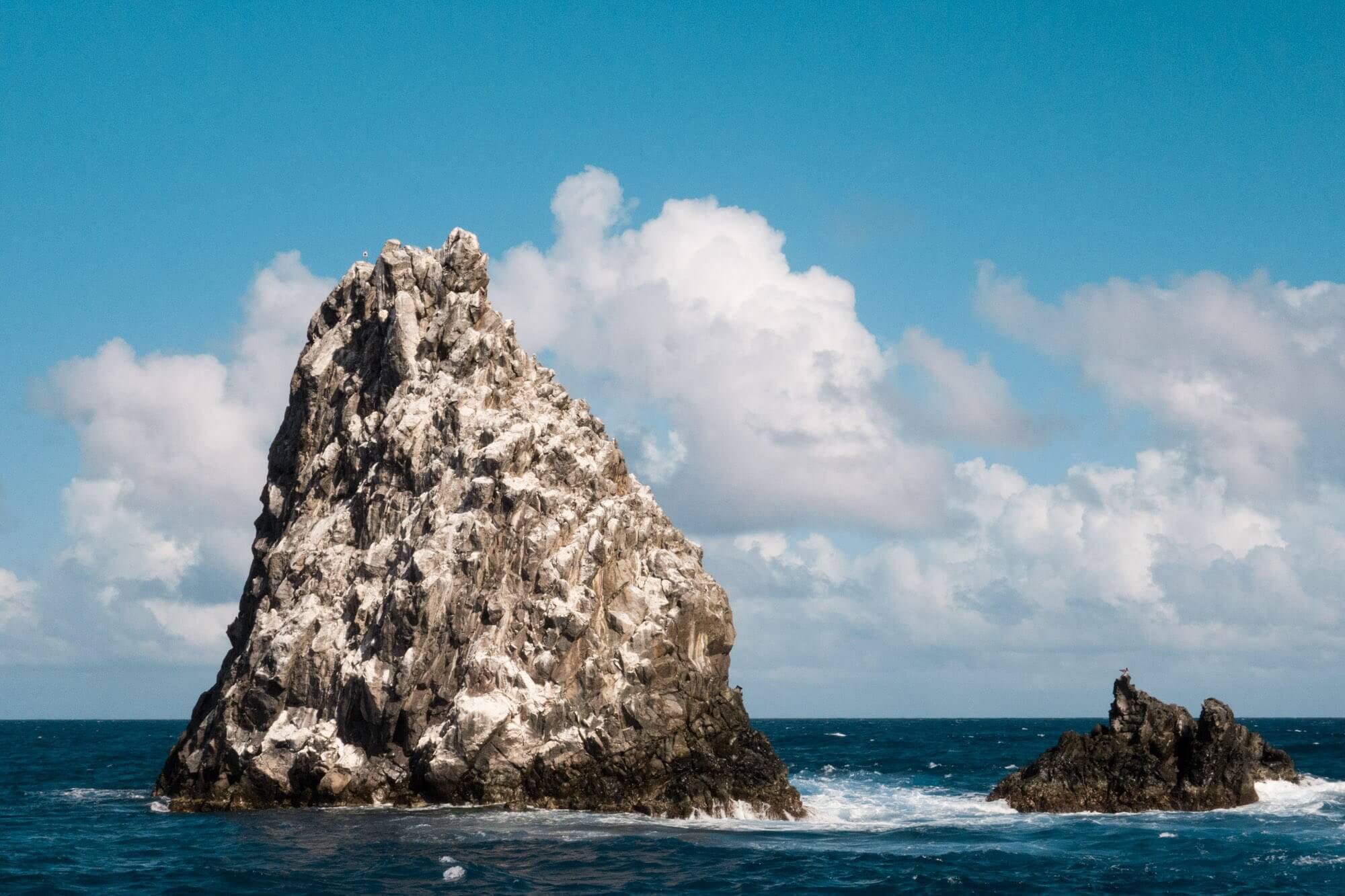 Diamond Rock in Saba